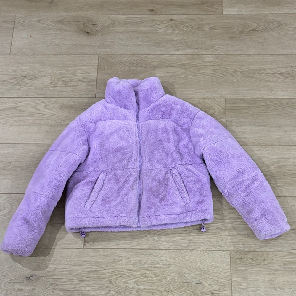 Apparis Billie Kids Faux Fur Wisteria Puffer